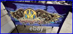 Stern Aerosmith Limited Edition Pinball Machine With Rare Stern Factory Topper