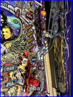 Stern Aerosmith Limited Edition Pinball Machine With Rare Stern Factory Topper