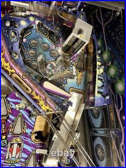 Stern Aerosmith Limited Edition Pinball Machine With Rare Stern Factory Topper