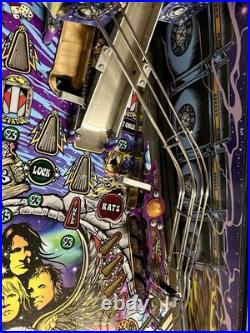 Stern Aerosmith Limited Edition Pinball Machine With Rare Stern Factory Topper