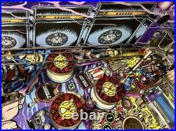 Stern Aerosmith Limited Edition Pinball Machine With Rare Stern Factory Topper