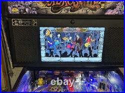 Stern Aerosmith Limited Edition Pinball Machine With Rare Stern Factory Topper