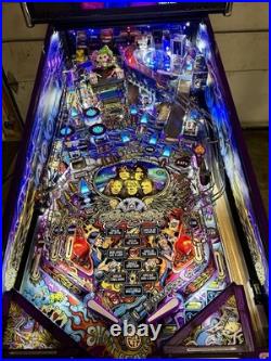 Stern Aerosmith Limited Edition Pinball Machine With Rare Stern Factory Topper