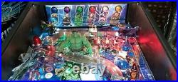Stern Avengers pinball machine fully shopped looks and works great