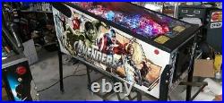 Stern Avengers pinball machine fully shopped looks and works great