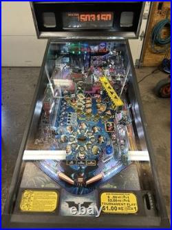 Stern Batman Pinball Game Both Recently Refurbished With New LEDs