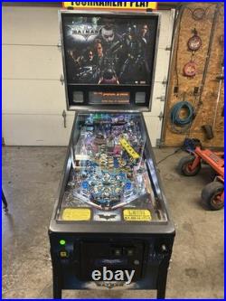 Stern Batman Pinball Game Both Recently Refurbished With New LEDs