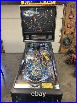 Stern Batman Pinball Game Both Recently Refurbished With New LEDs