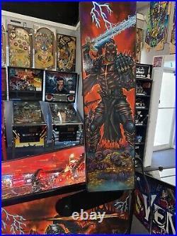 Stern Black Knight Sword Of Rage Le Pinball Machine Limited Edition Stern Topper