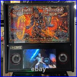 Stern Black Knight Sword Of Rage Pinball Machine Le Limited Edition Stern Dealer