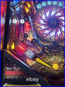 Stern Black Knight Sword Of Rage Pinball Machine Le Limited Edition Stern Dealer