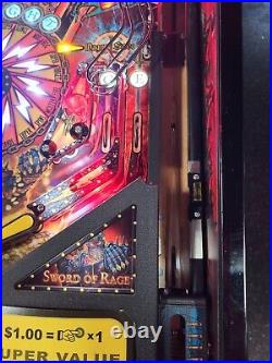 Stern Black Knight Sword Of Rage Pinball Machine Le Limited Edition Stern Dealer