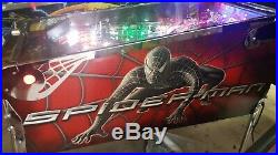 Stern Black Spiderman Limited Edition LE pinball machine HUO Steve Richie signed