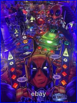Stern Deadpool Pro Edition Pinball Machine Loaded Nicest Pro On The Planet Stern Deadpool Pro Edition Pinball Machine Loaded Nicest Pro On The Planet