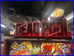 Stern Deadpool Pro Edition Pinball Machine Loaded Nicest Pro On The Planet Stern Deadpool Pro Edition Pinball Machine Loaded Nicest Pro On The Planet