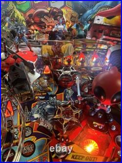 Stern Deadpool Pro Edition Pinball Machine Loaded Nicest Pro On The Planet Stern Deadpool Pro Edition Pinball Machine Loaded Nicest Pro On The Planet