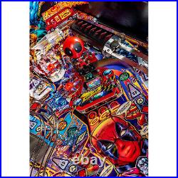 Stern Deadpool Pro Pinball Machine with Shaker Motor Installed