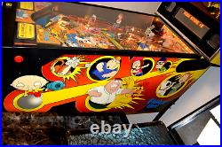 Stern FAMILY GUY pInball game-featuring Peter, Lois, Meg, Chris, Stewie &Brian