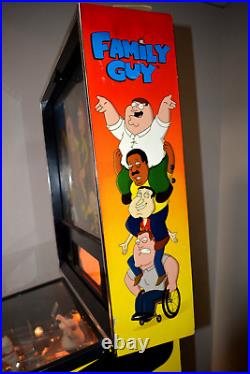 Stern FAMILY GUY pInball game-featuring Peter, Lois, Meg, Chris, Stewie &Brian