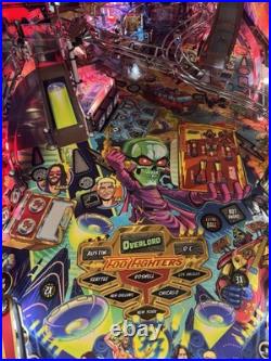 Stern Foo Fighters Limited Edition Pinball Machine Stern Dealer Le