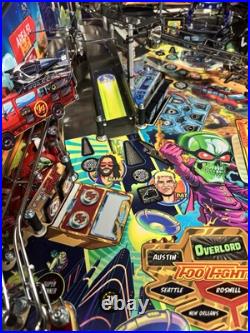 Stern Foo Fighters Pro Edition Pinball Machine Stern Dealer Plays Great Stern Foo Fighters Pro Edition Pinball Machine Stern Dealer Plays Great