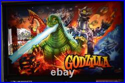 Stern GODZILLA Limited Edition (#443 of 1,000) pInball game with Egg rod