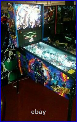 Stern GUARDIANS OF THE GALAXY PRO arcade pinball machine superb throughout
