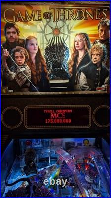 Stern Game of Thrones Pinball Machine by Stern
