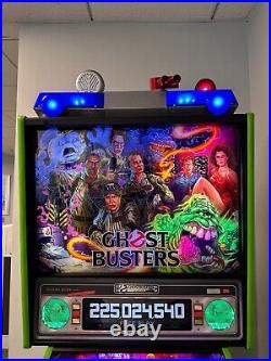 Stern Ghostbusters Limited Edition Pinball Machine With Many Mods And Neo Fusion