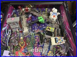 Stern Ghostbusters Premium Edition Pinball Machine Color DMD Mods