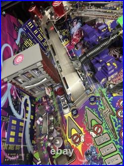 Stern Ghostbusters Premium Edition Pinball Machine Color DMD Mods