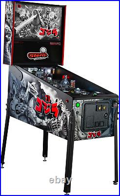 Stern Godzilla Premium Pinball Machine Brand New 70th Ann Black N White In Stock