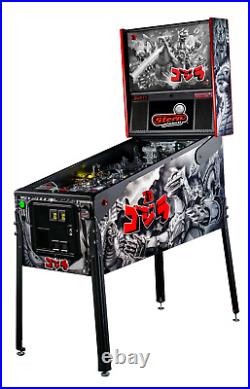 Stern Godzilla Premium Pinball Machine Brand New 70th Ann Black N White In Stock