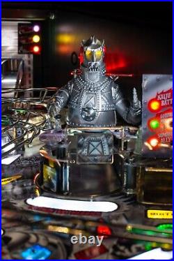 Stern Godzilla Premium Pinball Machine Brand New 70th Ann Black N White In Stock