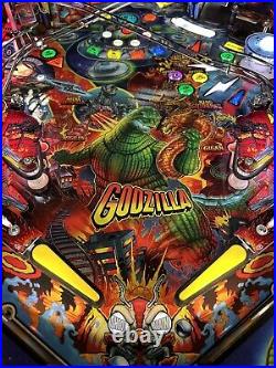 Stern Godzilla Premium Pinball Machine In Stock Stern Dlr Color Version Brandnew