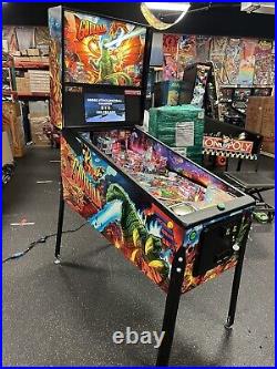 Stern Godzilla Premium Pinball Machine In Stock Stern Dlr Color Version Brandnew