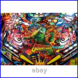 Stern Godzilla Pro Pinball Machine with Installed Shaker Motor