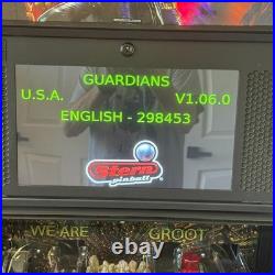 Stern Guardians Of The Galaxy Pro Edition Pinball Machine-Excellent-One Owner