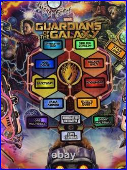 Stern Guardians Of The Galaxy Pro Edition Pinball Machine Hard To Find