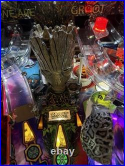 Stern Guardians Of The Galaxy Pro Edition Pinball Machine Hard To Find