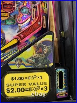 Stern Guardians Of The Galaxy Pro Edition Pinball Machine Hard To Find