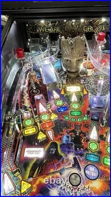 Stern Guardians Of The Galaxy Pro Edition Pinball Machine Hard To Find