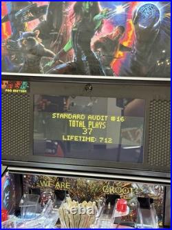 Stern Guardians Of The Galaxy Pro Edition Pinball Machine Hard To Find