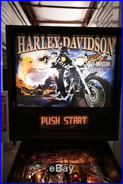 Stern Harley Davidson Pinball 1st Edition