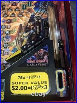 Stern Iron Maiden Limited Edition Pinball Machine Loaded Le 2018