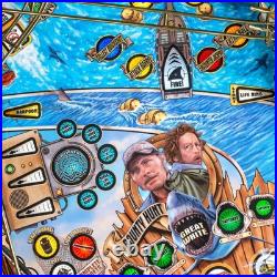 Stern Jaws 50th Anniversary Pinball Machine with Installed Shaker Motor