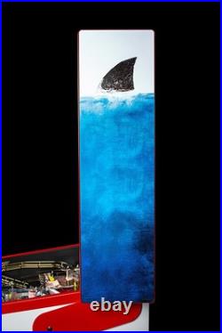 Stern Jaws 50th Anniversary Premium Pinball Machine Stern Dealer Blood Red