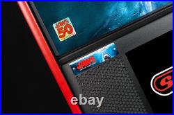 Stern Jaws 50th Anniversary Premium Pinball Machine Stern Dealer Blood Red Stern Jaws 50th Anniversary Premium Pinball Machine Stern Dealer Blood Red