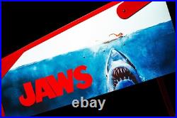 Stern Jaws 50th Anniversary Premium Pinball Machine Stern Dealer Blood Red Stern Jaws 50th Anniversary Premium Pinball Machine Stern Dealer Blood Red
