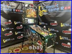 Stern Jurassic Park Limited Edition Pinball Machine with Topper